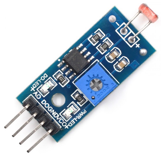 Photoresistor sensor